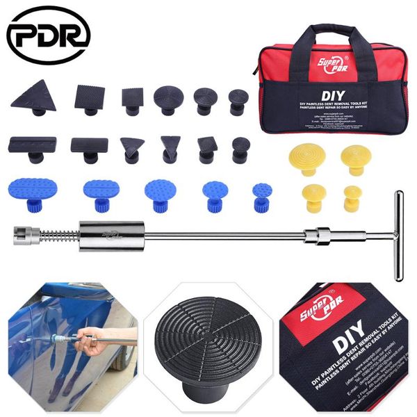 

super pdr slide hammer glue tabs car body dent damage repair tools