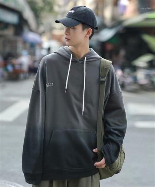 

mens hoodies casual long sleeve males clothing letter print mens designer hoodies fashion panelled big pocket, Black