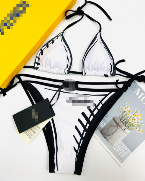 

trendy ff california designer bikinis woman swimsuit two pieces bathing suits beach fashion girl bikini swimwear beach outfit 2081301l, White;black