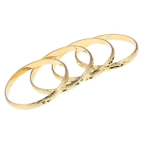 

gold color dubai bangle african jewelry ethiopian banglefor women jewelry gift, Black