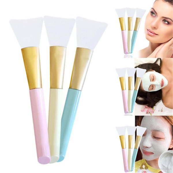 

silicone face mask brush mask beauty tool soft facial mud mask applicator brush body lotion and body butter applicator tool for beauty