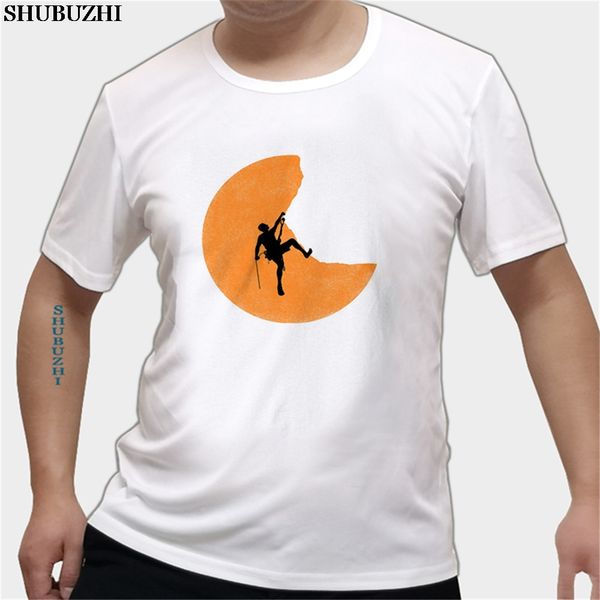 

fashion for tall and big men rock t-shirt climber sunset adrenaline addict fathers day gift clim bmetal t shirt euro size