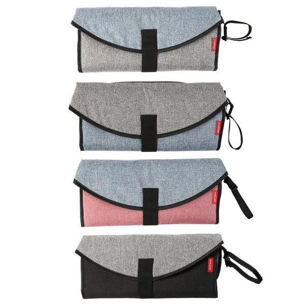

portable baby changing mat foldable waterproof travel diaper pad nappy bag