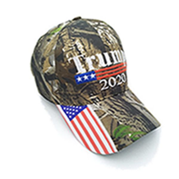 

camouflage donald trump hat usa flag baseball cap keep america great 2020 hat 3d embroidery star letter camo adjustable snapback eea1979, Blue;gray