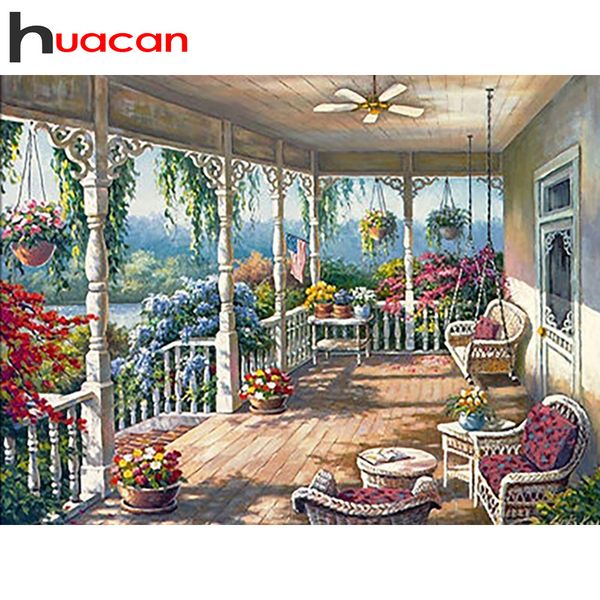 

huacan diy алмазной картины цветок дом декор главной вышивание дом алмазного art mosaic главной подарок ручной работы