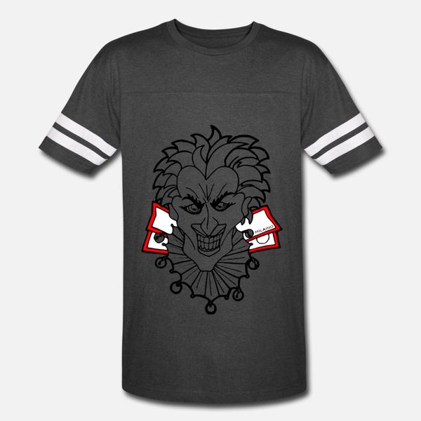 

milaino joker t shirt men customized tee shirt round neck gents anti-wrinkle building summer style pattern shirt
