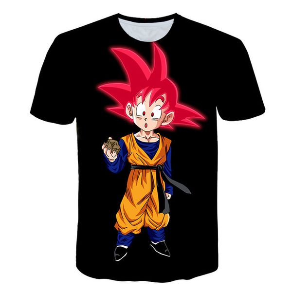 

new anime cool wukong street trend selling 3d print shirts plus size hentai funny men clothing