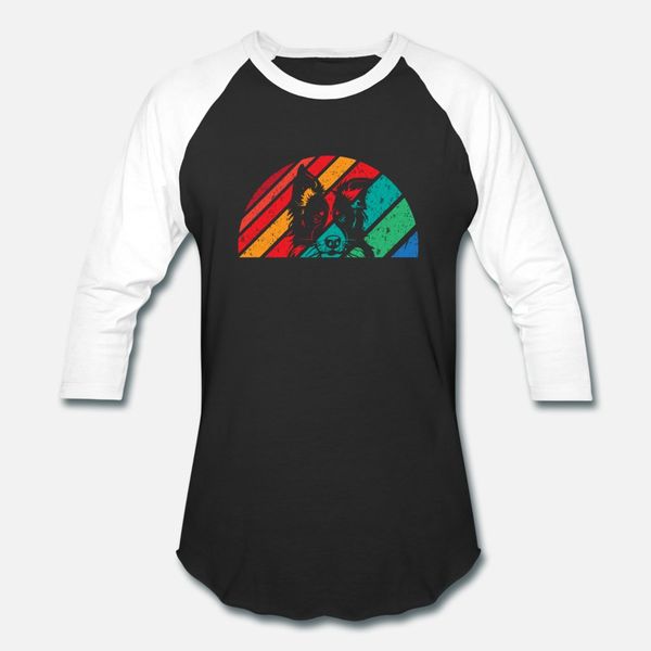 

border collie retro vintage style t shirt men character short sleeve round neck novelty gift humor summer trend shirt