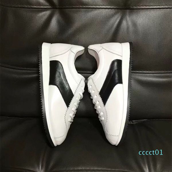 

2019 luxury designer mens shoes men basketball sneakers trainers loafers stan smith star vintage espadrilles shoes with box size 35-41 ct01, Black