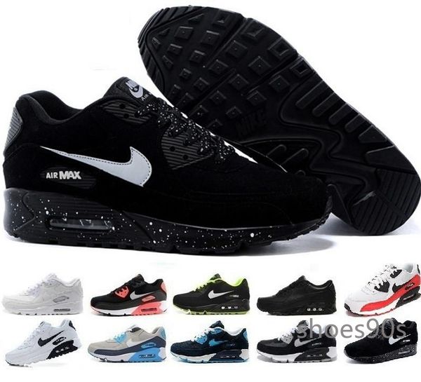 

classic chaussures running shoes for men women fashion air cushion s athletic sports sneakers eur 36-45 slipper08, Black