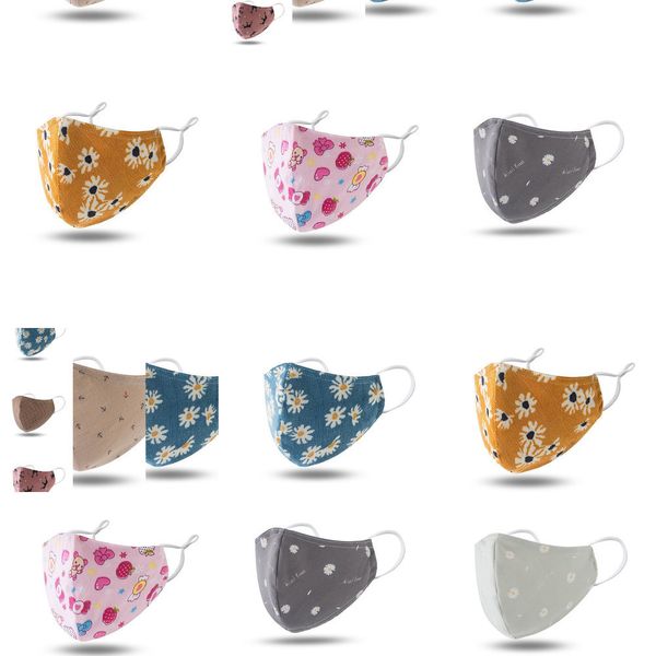 

mask mouth mask face 100% cartoon kids cotton washable reusable mask with filter dus 5hu3 gry21