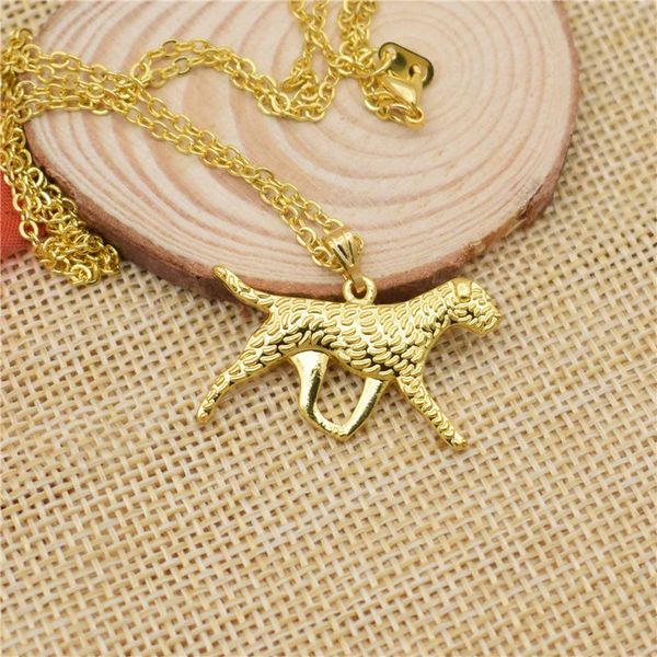 

lphzqh fashion cute puppy dog border terrier pendant necklace women hippie choker necklace collares jewelry gift steampunlk, Silver
