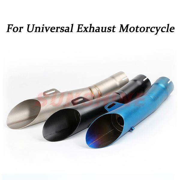 

universal motorcycle exhaust muffler sport racing escapamento moto db killer pipe for yzf r6 r3 r1 er6n gy6 atv dirtbike scooter