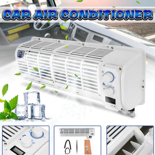 

12/24v car universal air conditioner cooling fan for car caravan truck wall-mounted air conditioning condenser evaporator kit