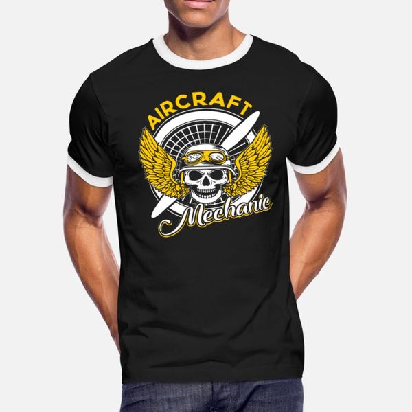 

самолеты mechanic рубашки тенниска мужчины customized хлопок шея экипаж outfit фитнес смешной летний стиль новизна рубашка