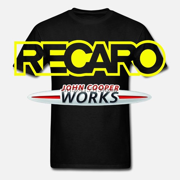 

recaro john cooper works mini cooper tee shirt