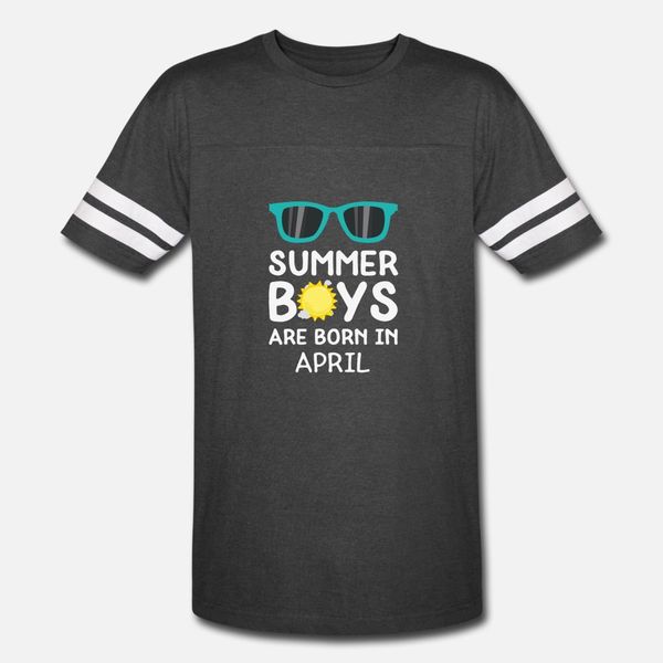 

summer boys in april t shirt men customized short sleeve size s-3xl clothing crazy authentic summer style standard shirt