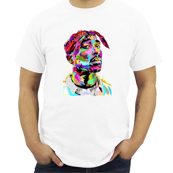 

men and women print tupac 2pac t-shirt short sleeve o-neck summer tshirt hip hop swag streetwear t shirt hombre groot plus size