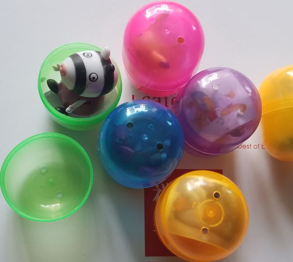 

4.5*5.4cm capsule toys action figure mini toys animal ornaments promotion gift for children mix items