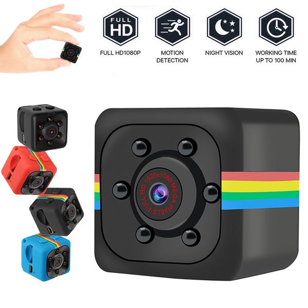 

sq11 small camera cam night vision camcorder motion dvr hd 1080p mini camera support tf card micro camera sport dv video