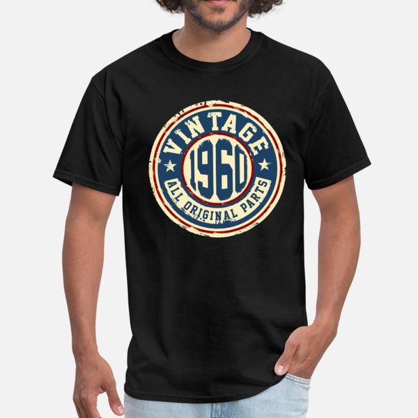 

vintage 1960 t shirt men printing short sleeve size s-3xl homme sunlight fashion spring family shirt