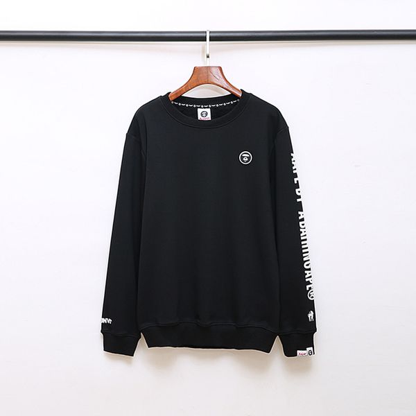 

Aape Brand New Mens Designer Hoodies Mens Fashion Sweatshirt AAPE Mens Designer Pullover Long Sleeve Bla