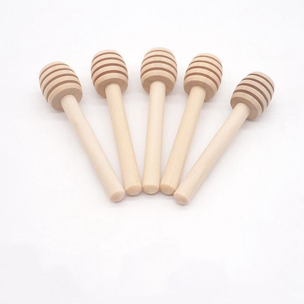 

wooden honey stick 8cm 10cm mini wood honey dipper stirrer baking kitchen accessories wedding party hha1570