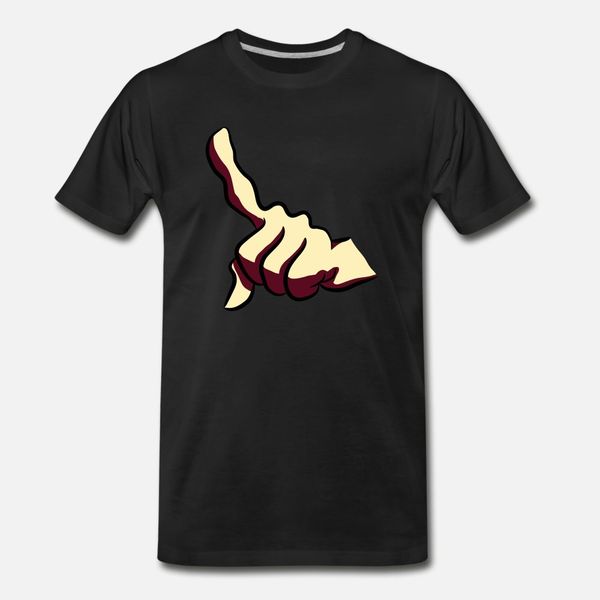 

hand index finger t shirt men crazy short sleeve o-neck standard crazy breathable summer pattern shirt
