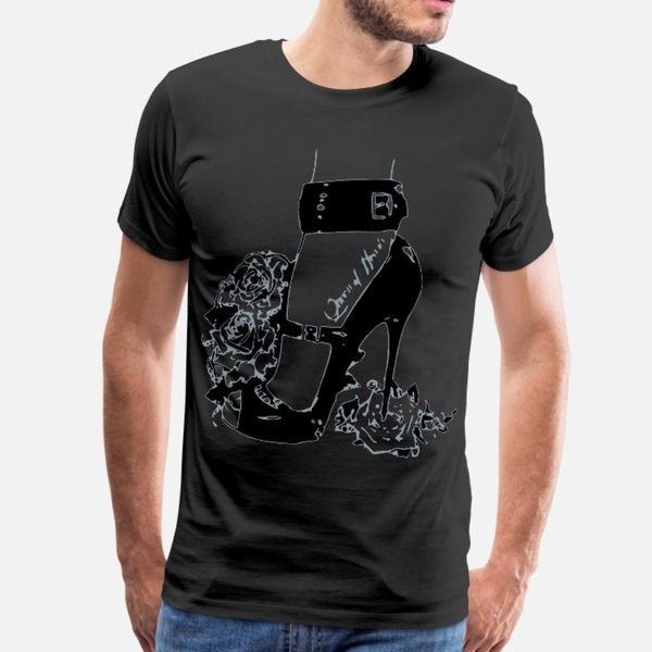 

highheel t shirt men cute tee shirt crew neck basic solid cute comical summer unique