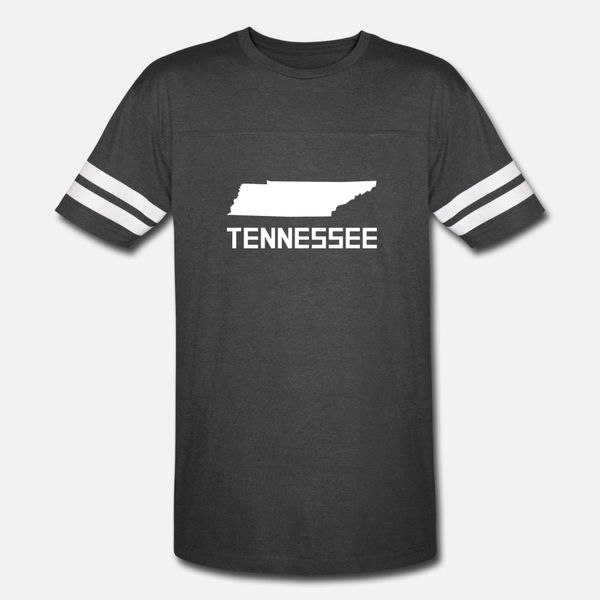 

tennessee state silhouette t shirt men designing 100% cotton euro size s-3xl slim gift comical summer normal shirt