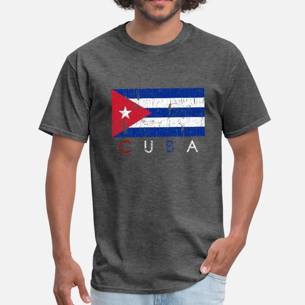 

the flag of cuba t shirt men customize tee shirt euro size s-3xl slim fitness funny casual summer unique shirt