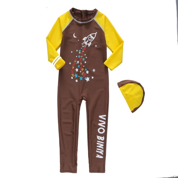

kids rash guard swimsuit upf50+ sun protective zip up baby toddler boy girls uv sun protective one-piece full swim suit swimwear