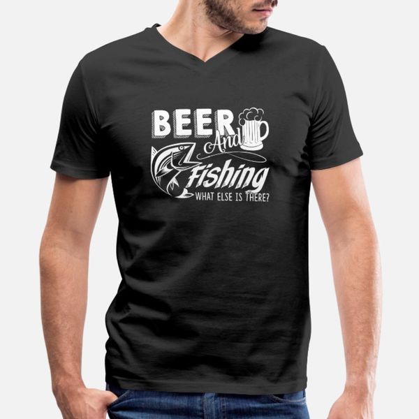 

beer and fishing shirt t shirt men print cotton plus size 3xl family cute casual summer style standard shirt