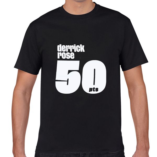 

деррик роуз 50 пункт сувенирная поклонники баскетбола wear mens хлопок мужские классические футболки нормальная баскетбол фуфайки tee s0148