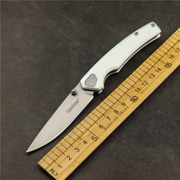 

kershaw2131 outdoor camping hiking tactical pocket folding knife 8cr13 steel aluminum handle sharp edc folding knife fruit knife