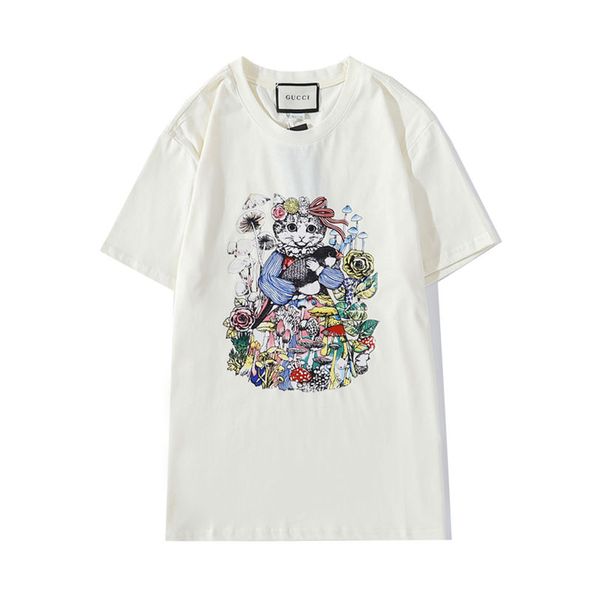 

2020 mens stylist t shirts black white summer mens fashion stylist t shirts short sleeve s-xxl, White;black