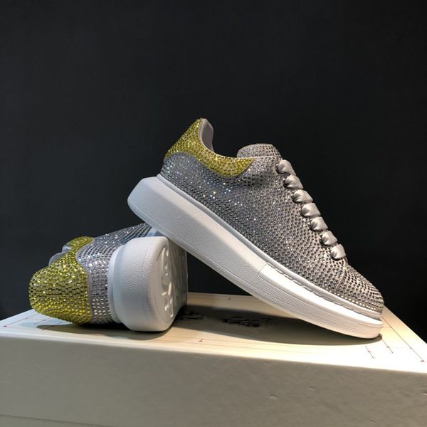 

2020 low cut spikes shoes for men women leather sneakers casual shoes with dust bag size35-46, Black