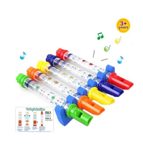 

tub 5pcs toys kids shower children flute colorful fun set bath flutes baby water sounds music toy tunes veojm mylovethome