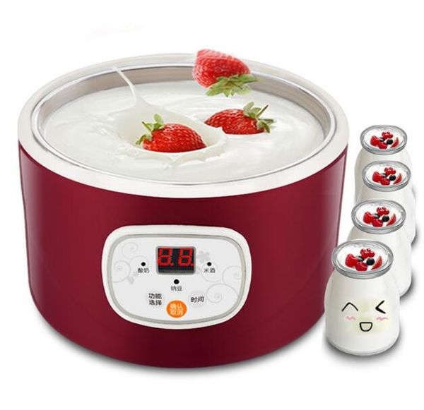 

intelligent yogurt machine digital constant temperature home automatic mini cup rice wine natto machine stainless steel liner