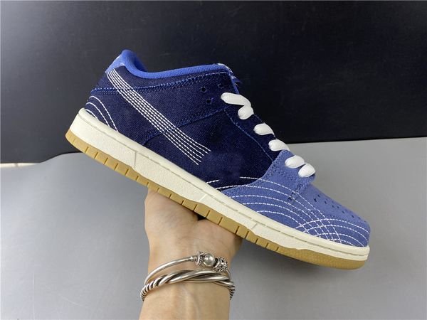 

2020 with box new men women sashiko skate shoes luxury designer trainer sports athentic sneakers