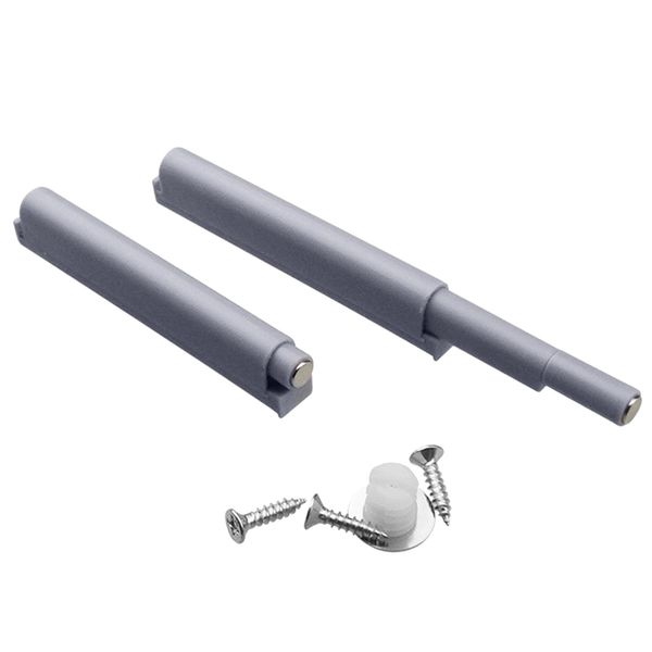 

double magnetic steady cabinet plastic equipment hardware door rebounder closer