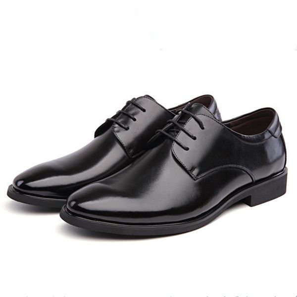 

man dress shoe handmade leather shoes men formal party shoes for men in black business fashon new zapatos d hombre