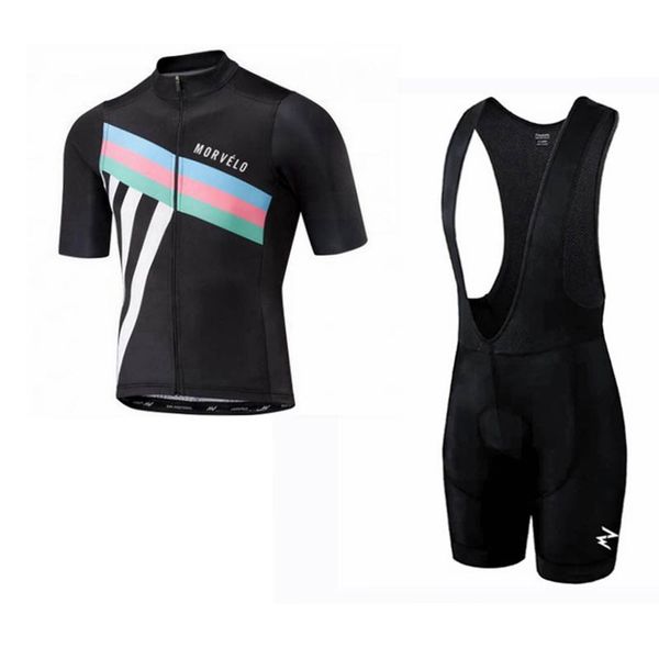 

мужчины велоспорт короткие рукава джерси (нагрудник) шорты наборы дорожный велосипед гоночный велосипед одежда одежда лето коротким рукавом, Black;blue