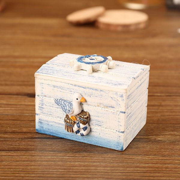 

handmade gift container wooden storage box vintage crafts jewelry case practical
