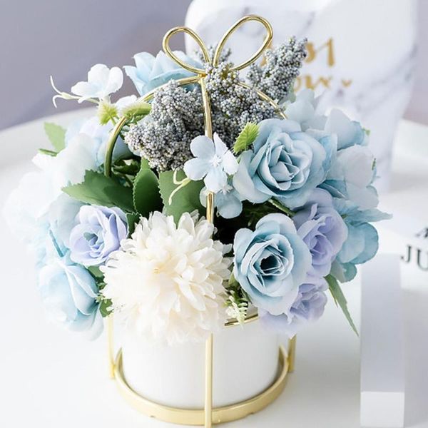 

1bouquest artificial flower diy bridal wedding party home festival decoration