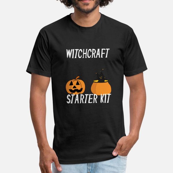 

witchcraft starter kit cat witch funny design for t shirt men designs cotton euro size s-3xl male interesting casual spring family shirt