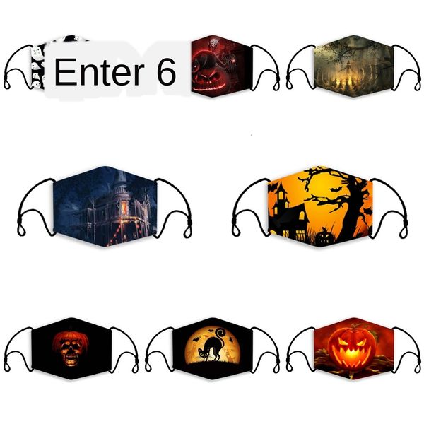 

мода для взрослых маски для лица хэллоуина тыква призрак замок пыленепроницаемый воздушный пояс регулируемых маски для лица с фильтром маско