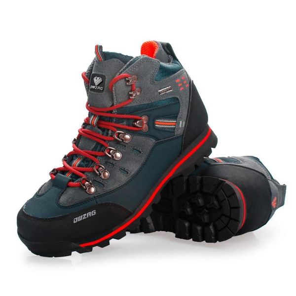 

tantu hiking shoes men waterproof leather sport climbing shoes mid-cut breathable outdoor hiking boots for men sneakers