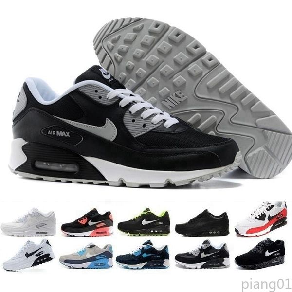 

platform sneakers shoes classic men running shoes wholesale drop shipping sports trainer air cushion sports shoes pi01, Black