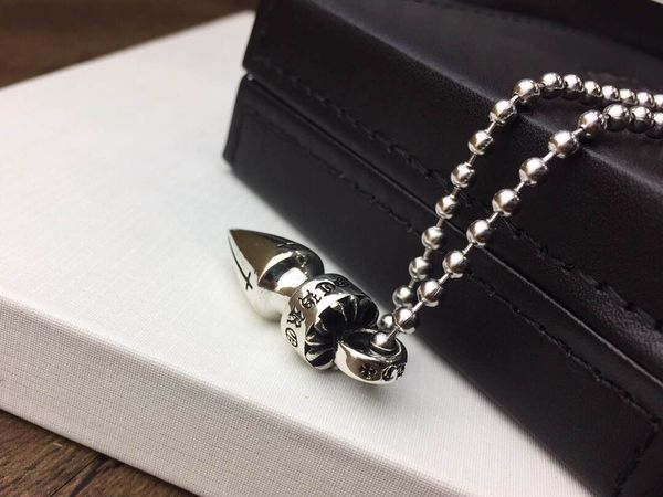 

hip bullet pendant necklace cuban trend jewelry bijoux for fashion women and mens personality lovers cross style punk gift chain hop li lshk